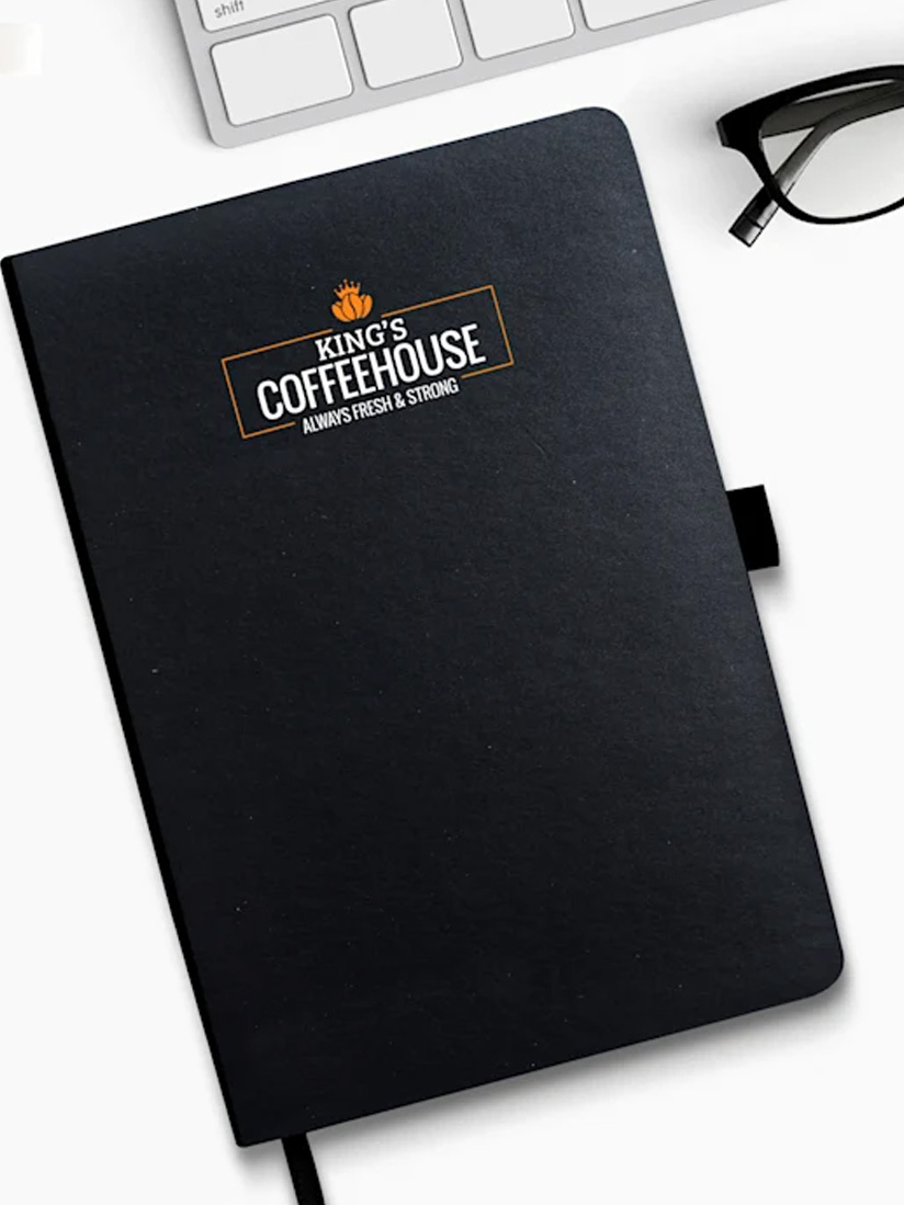 Diary With Pen Holder